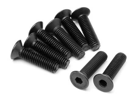 Flat Head Screw M5x20mm 8 Pcs #MV24078