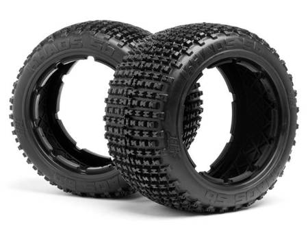 Khaos Tire (White/Baja 5B/Rear/2Pcs) #67972