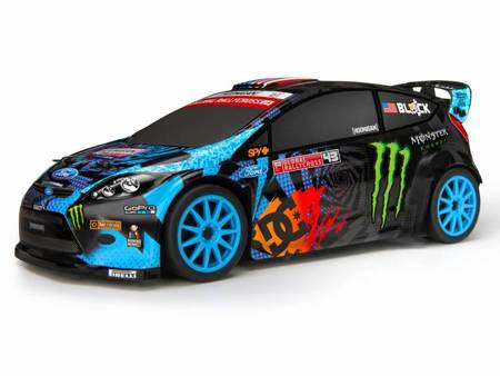 PAINTED MICRO RS4 BODY KEN BLOCK 2013 GRC FORD FIESTA H.F.H.V.