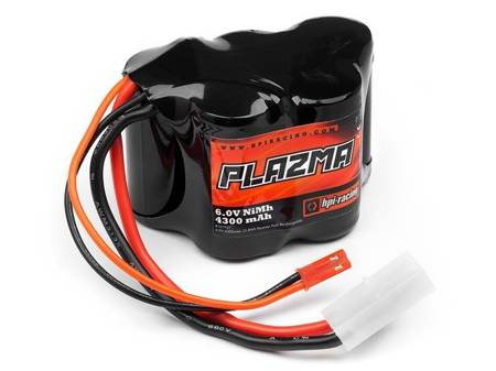 Plazma 6.0V 4300Mah Nimh Baja Rx Pack Batt