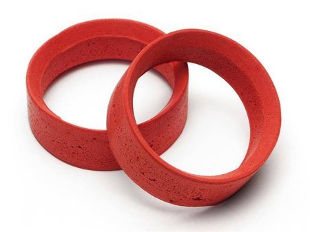 Pro Molded Inner Foam 24Mm (Red/Medium Soft) #4630