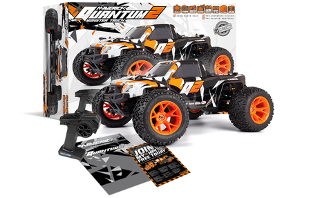 Quantum2 MT 1/10th Monster Truck - Orange #150401