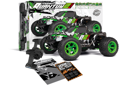 Quantum2 MT Flux 1/10th Monster Truck - Green #150406