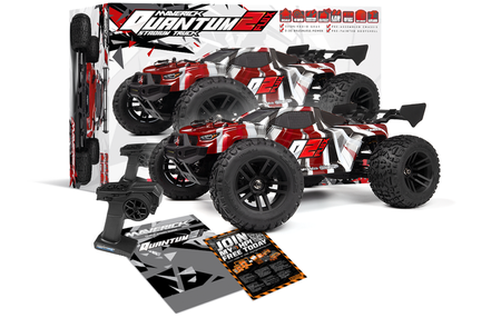 Quantum2 XT Flux 1/10th Stadium Truck - Czerwony #150407