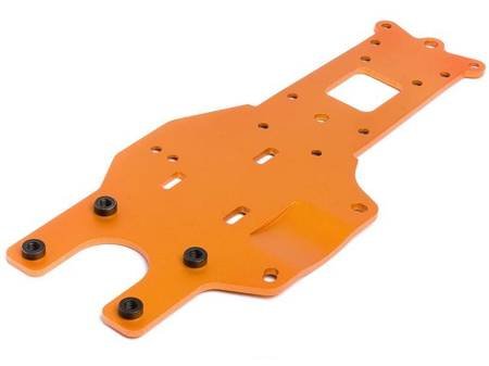 REAR CHASSIS PLATE (ORANGE)