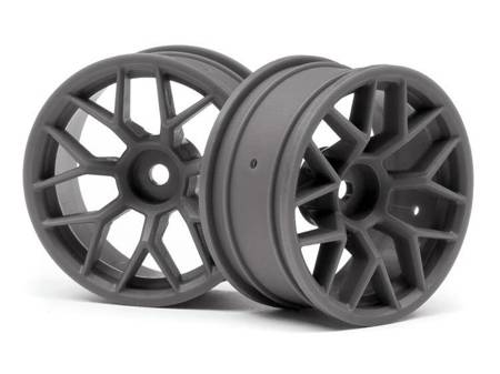 RTR Wheel 26Mm Gunmetal (6Mm Offset/2Pcs) #112812