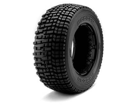 Rodeo Tire (White/Baja 5T/Front/2pcs) #67864