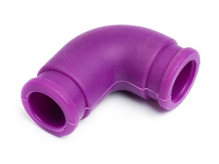 SILICONE EXHAUST COUPLING 12X30mm (PURPLE)