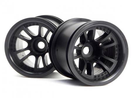 Split 5 Truck Wheel (Black/2Pcs) #3051