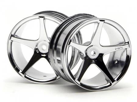 Super Star Wheel 57X35Mm (2.2In) Chromesuper Nitro #3032