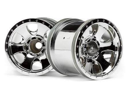 Warlock Wheel Chrome (2.2In/2Pcs) #106722