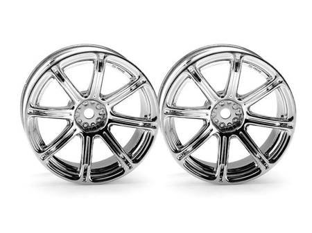 Work Emotion Xc8 Wheel 26Mm Chrome (6Mm Offset) #3301